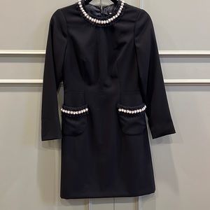 Jill Stuart mini Dress with Pearl accent